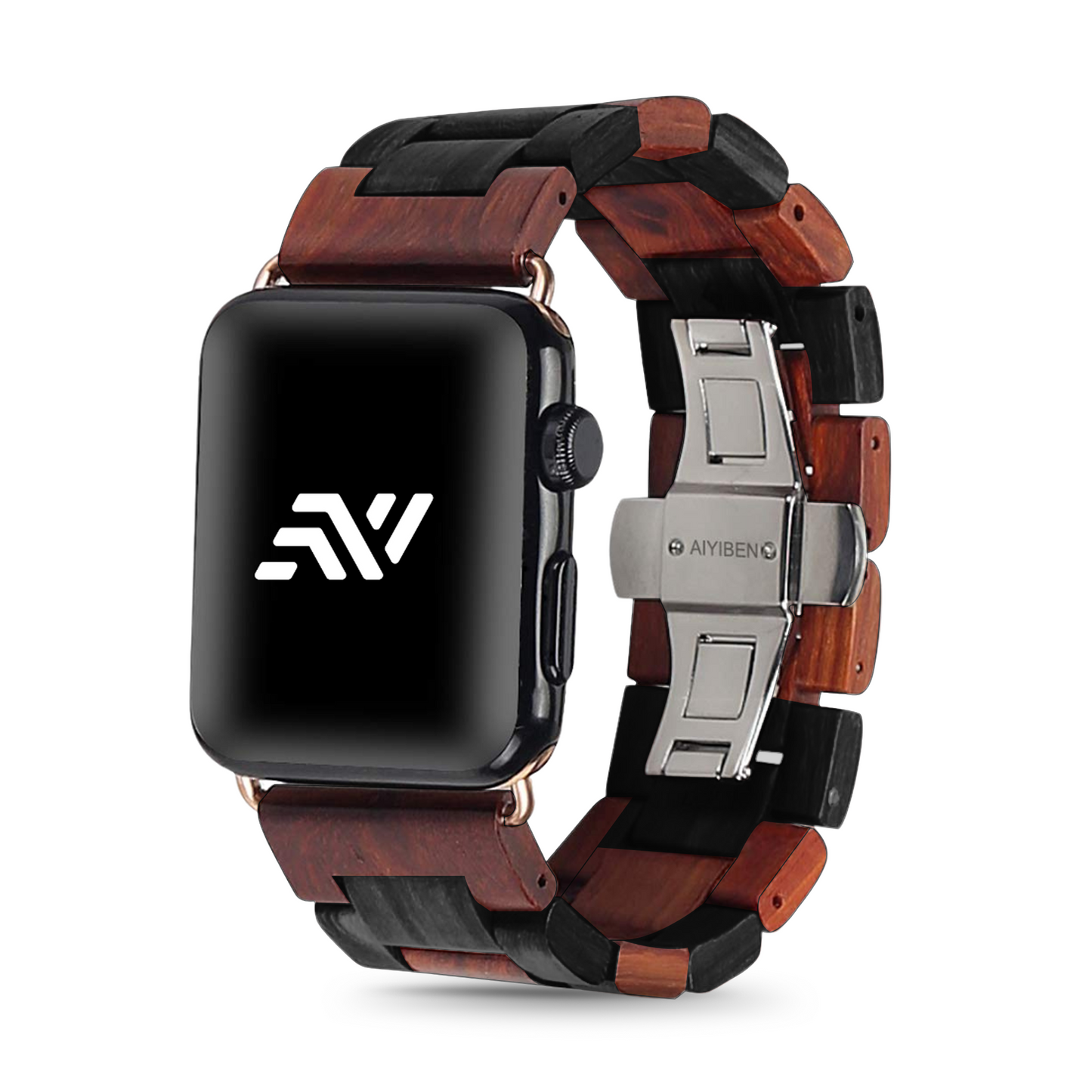 Necesories® Natural Pine-Wood Classic Strap for iwatch