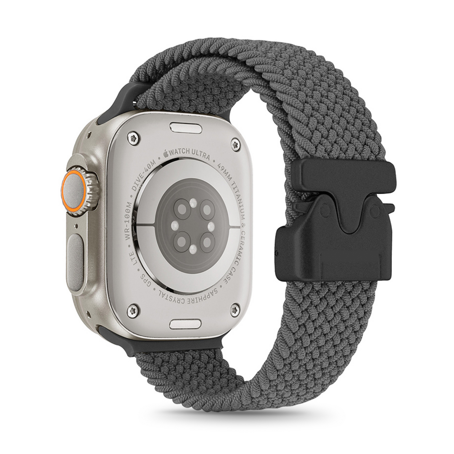 Necesories® Braided Buckle Loop Nylon Strap for Iwatch