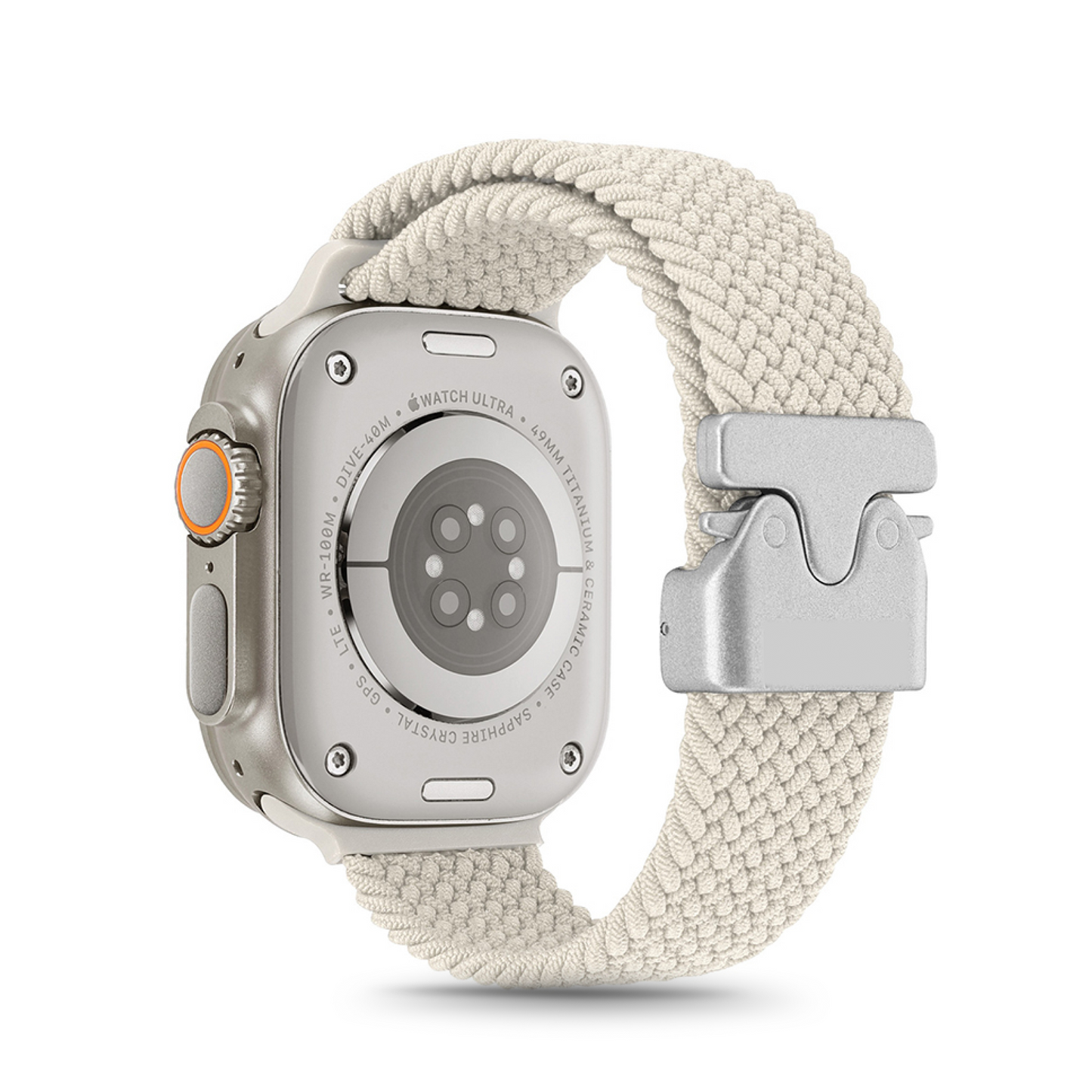 Necesories® Braided Buckle Loop Nylon Strap for Iwatch