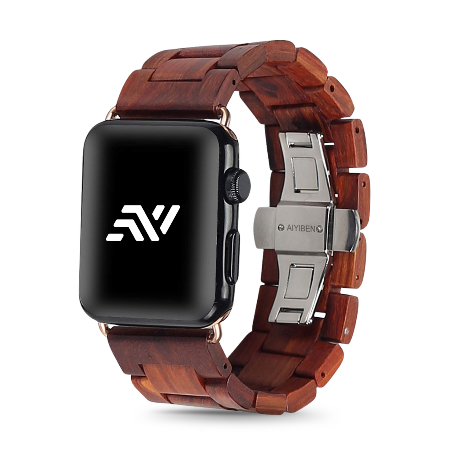 Necesories® Natural Pine-Wood Classic Strap for iwatch