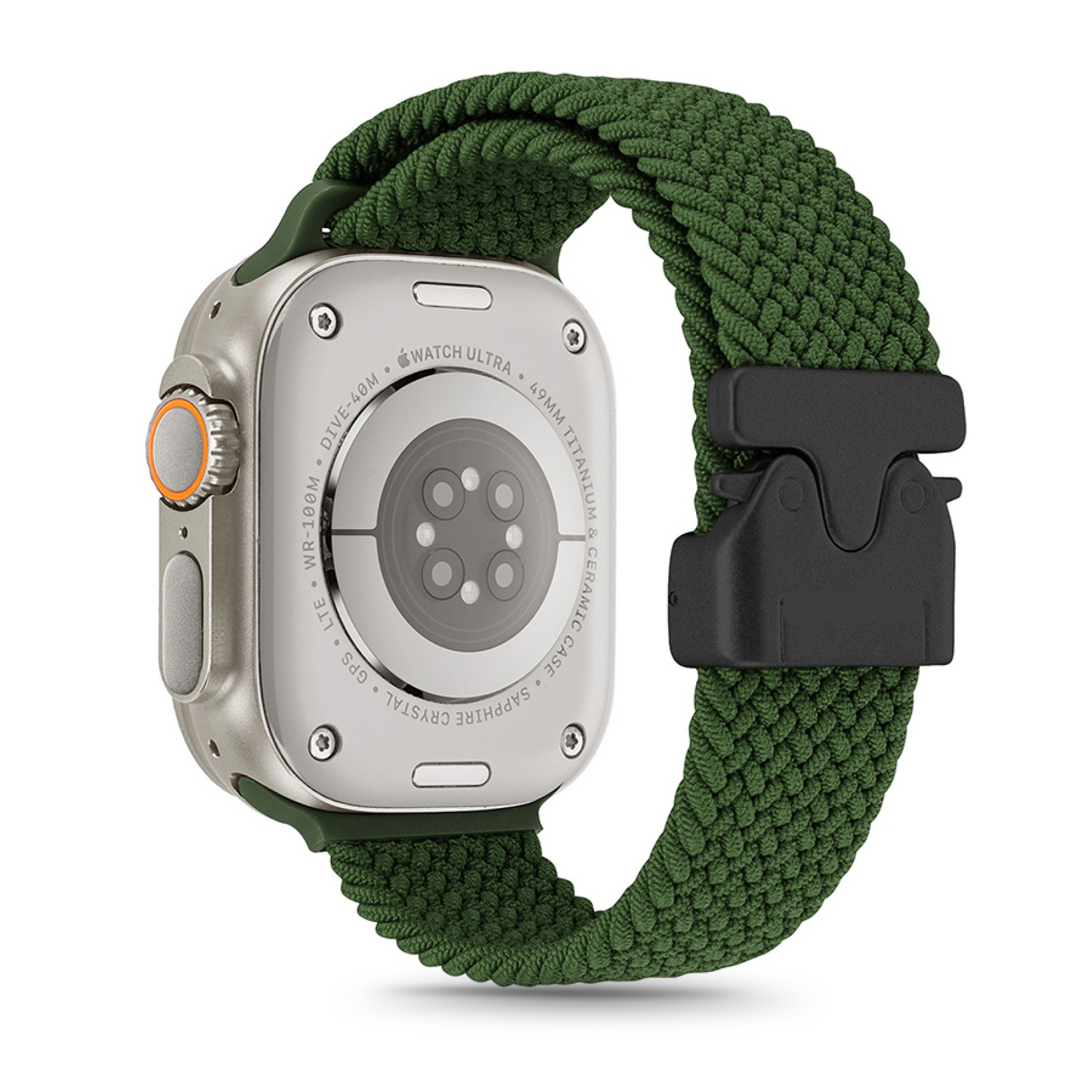 Necesories® Braided Buckle Loop Nylon Strap for Iwatch