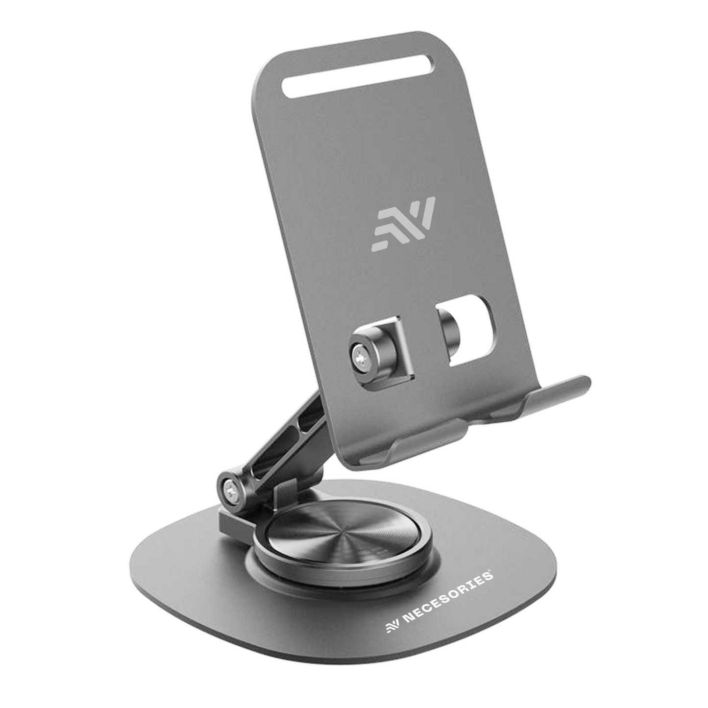 Portable Alloy 360 Degree Rotatable and Adjustable Mobile Stand for Desk