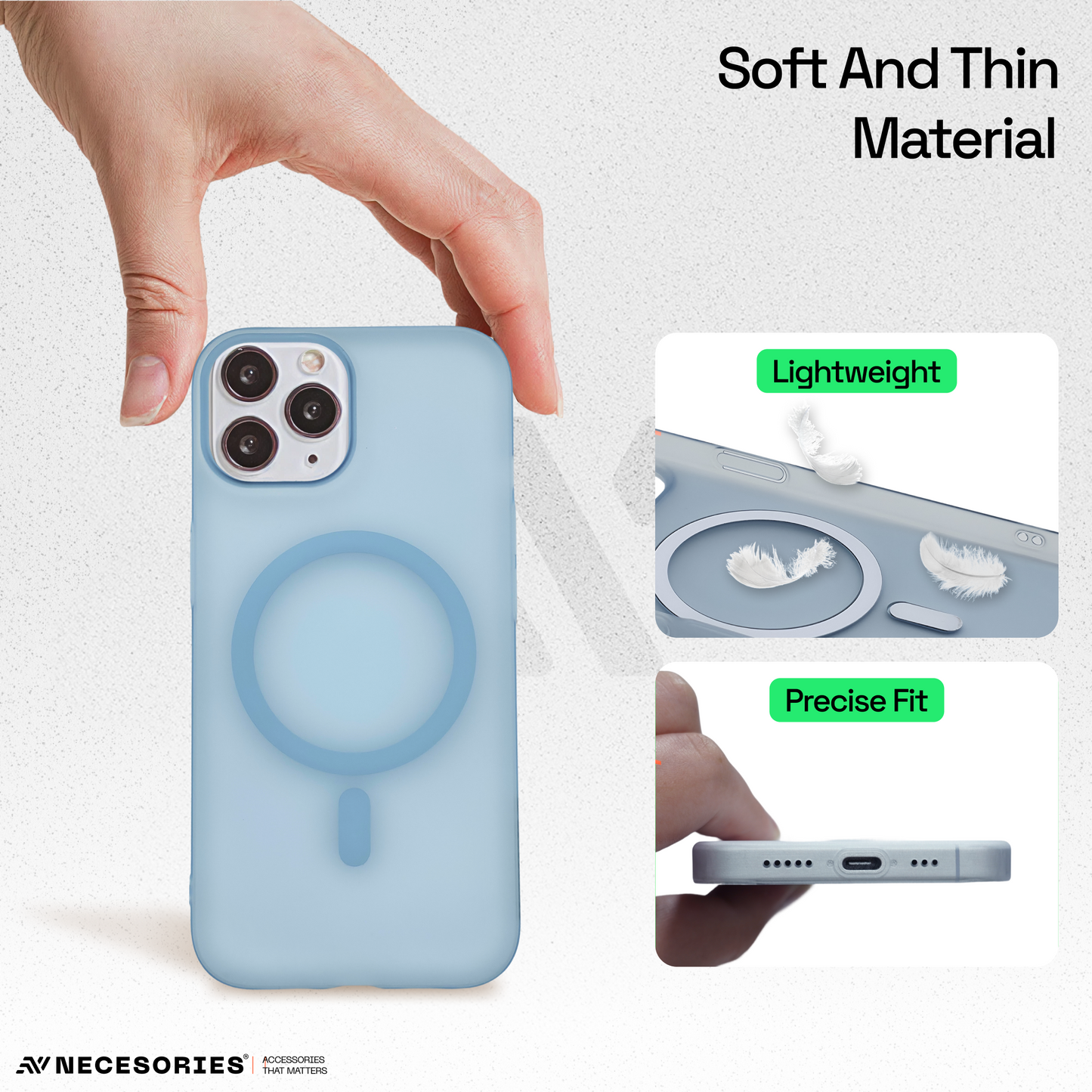 Ultra-Thin 0.3mm Paper Case for iPhone 15