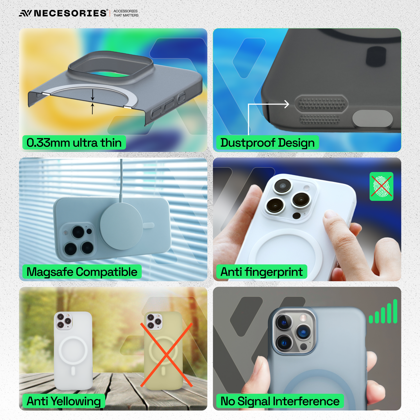 Ultra-Thin 0.3mm Paper Case for iPhone 15 Pro