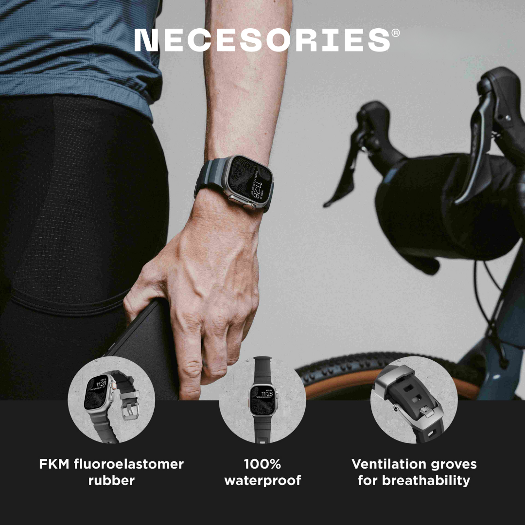 Necesories RockyPoint Silicone Iwatch Strap