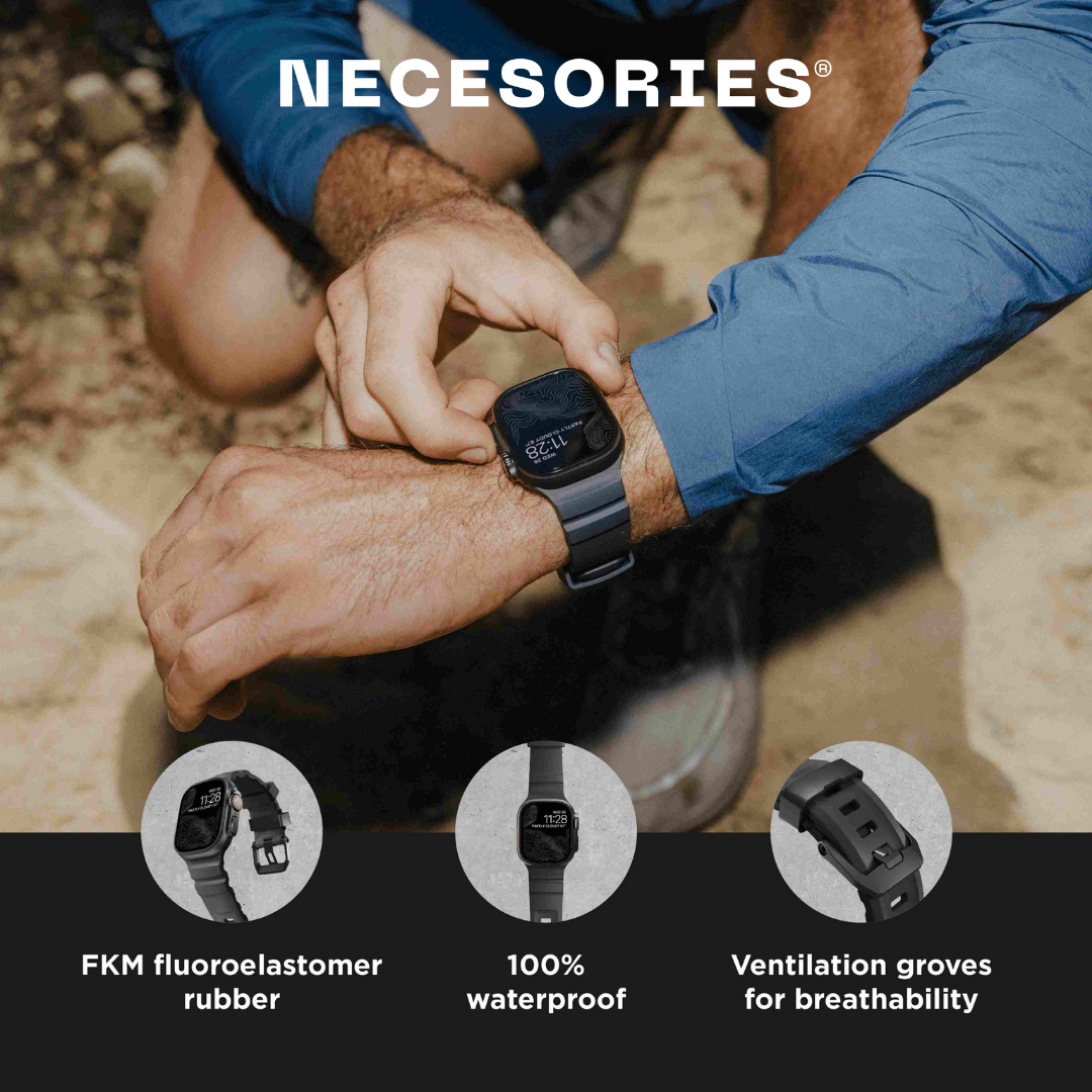 Necesories RockyPoint Silicone Iwatch Strap