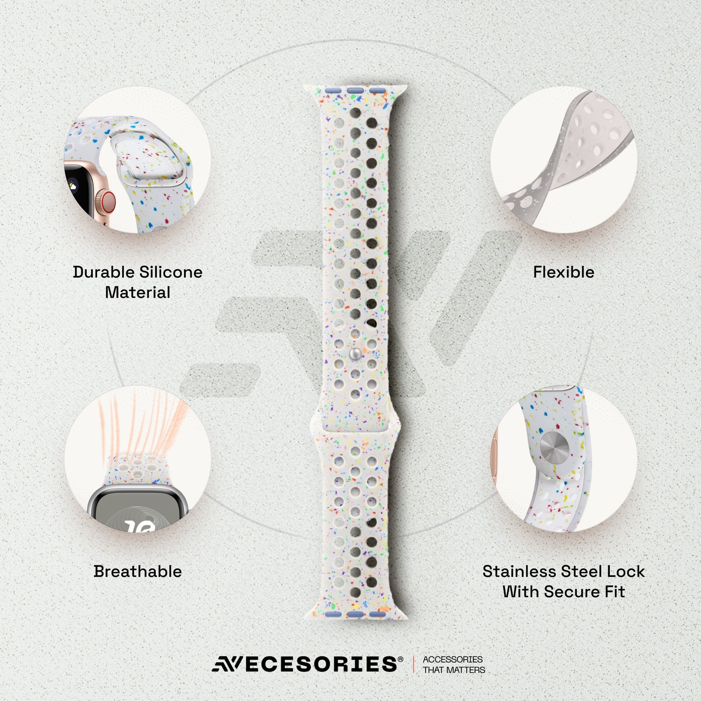 Sport Silicone Strap iWatch Strap