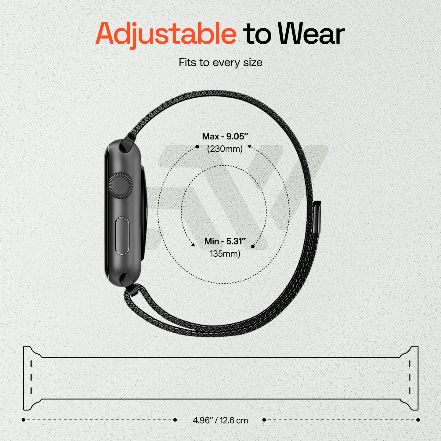 Nylon Velcro Sports Strap