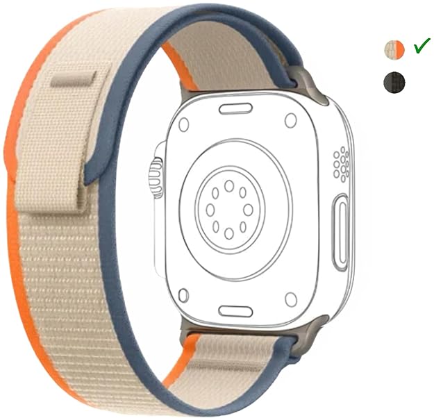 Nylon Weave Pull Tab Iwatch Strap