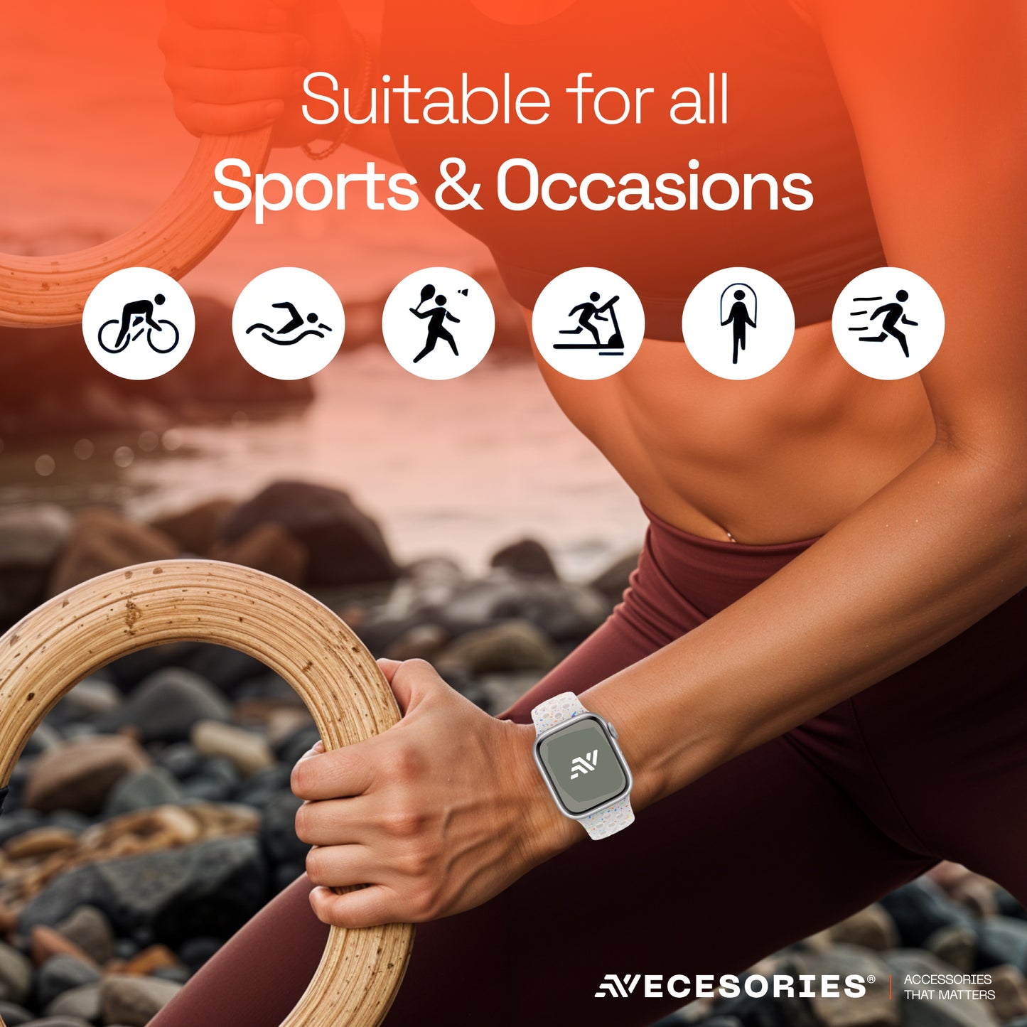 Sport Silicone Strap iWatch Strap