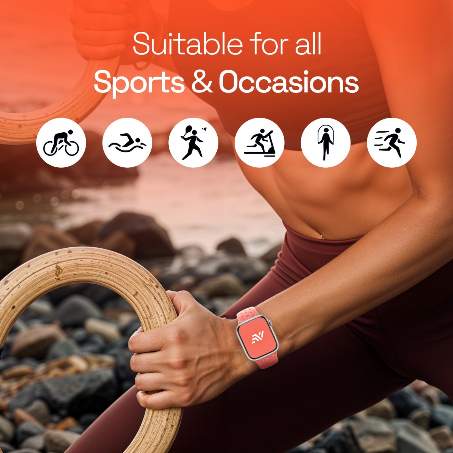 Sport Silicone Strap iWatch Strap