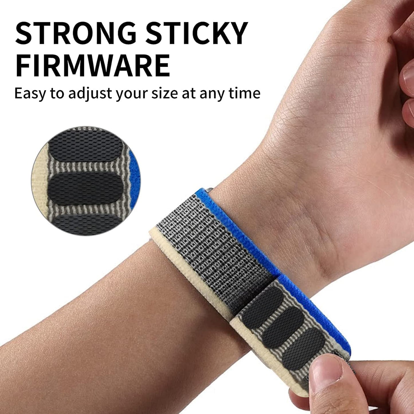Nylon Weave Pull Tab Iwatch Strap