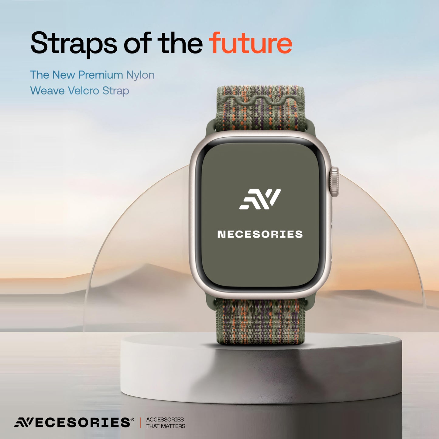 Nylon Velcro Sports Strap