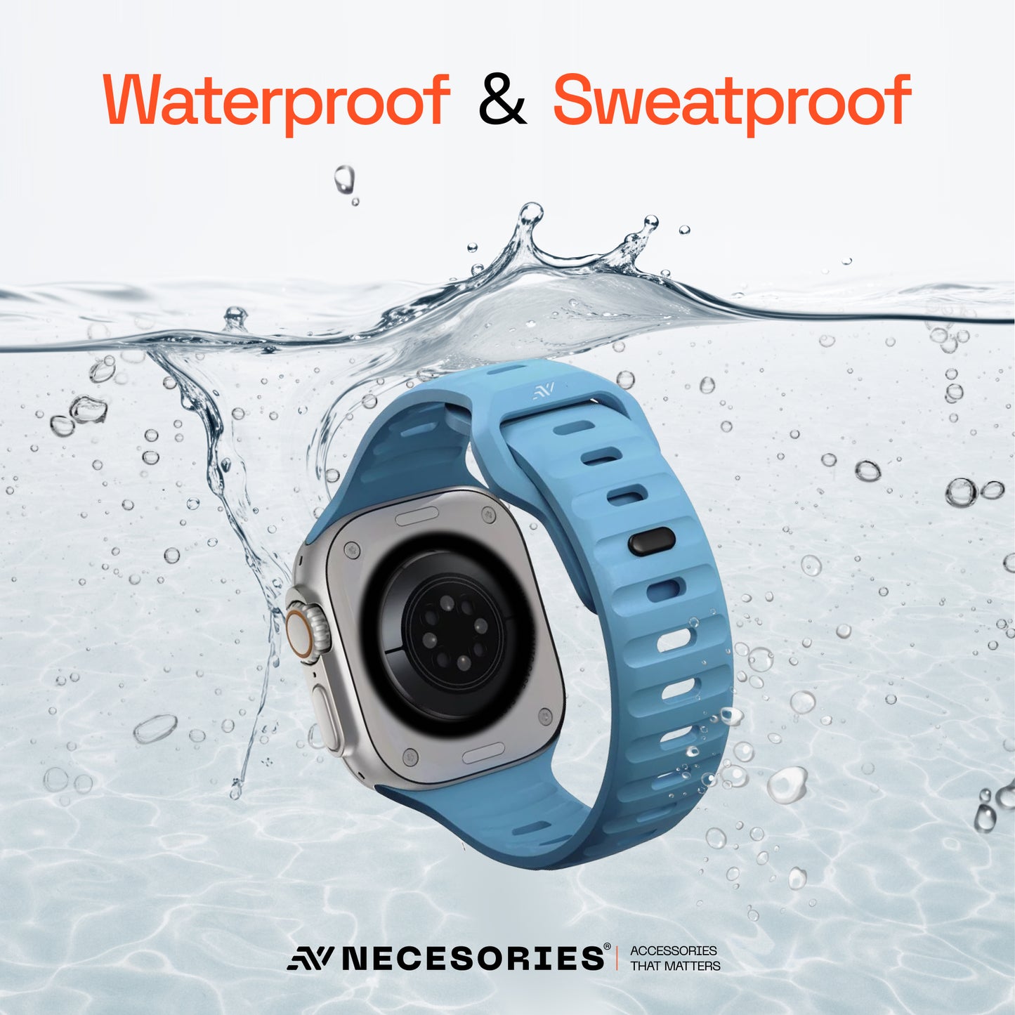 Sport Silicon Rugged Armour Strap