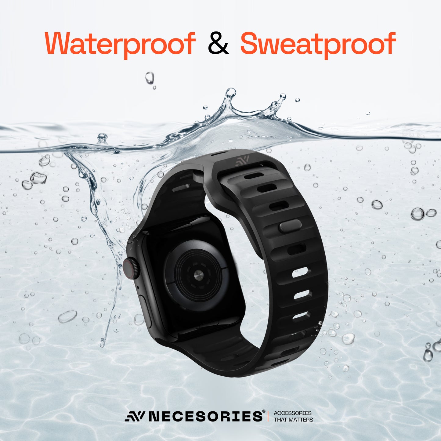 Sport Silicon Rugged Armour Strap