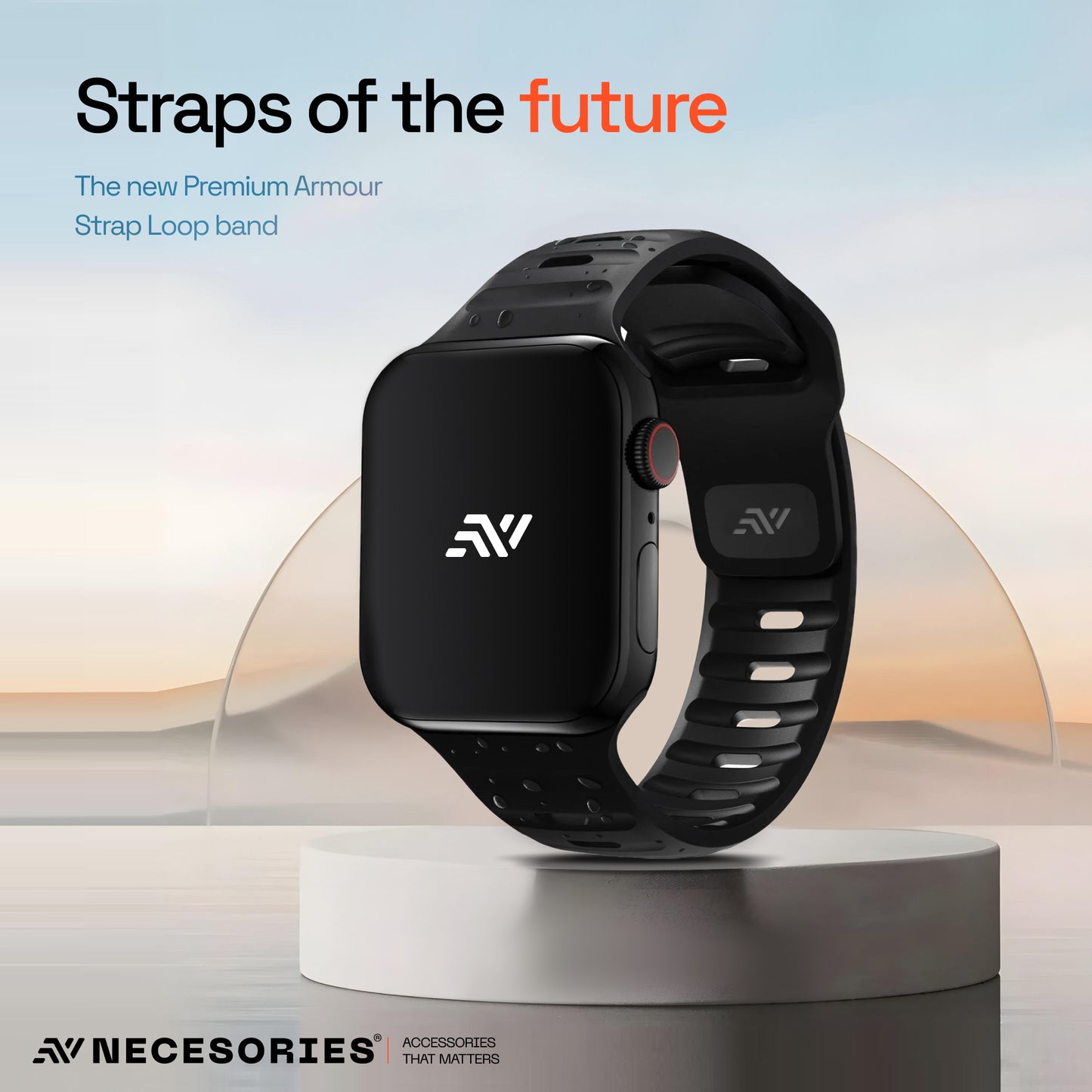 Sport Silicon Rugged Armour Strap