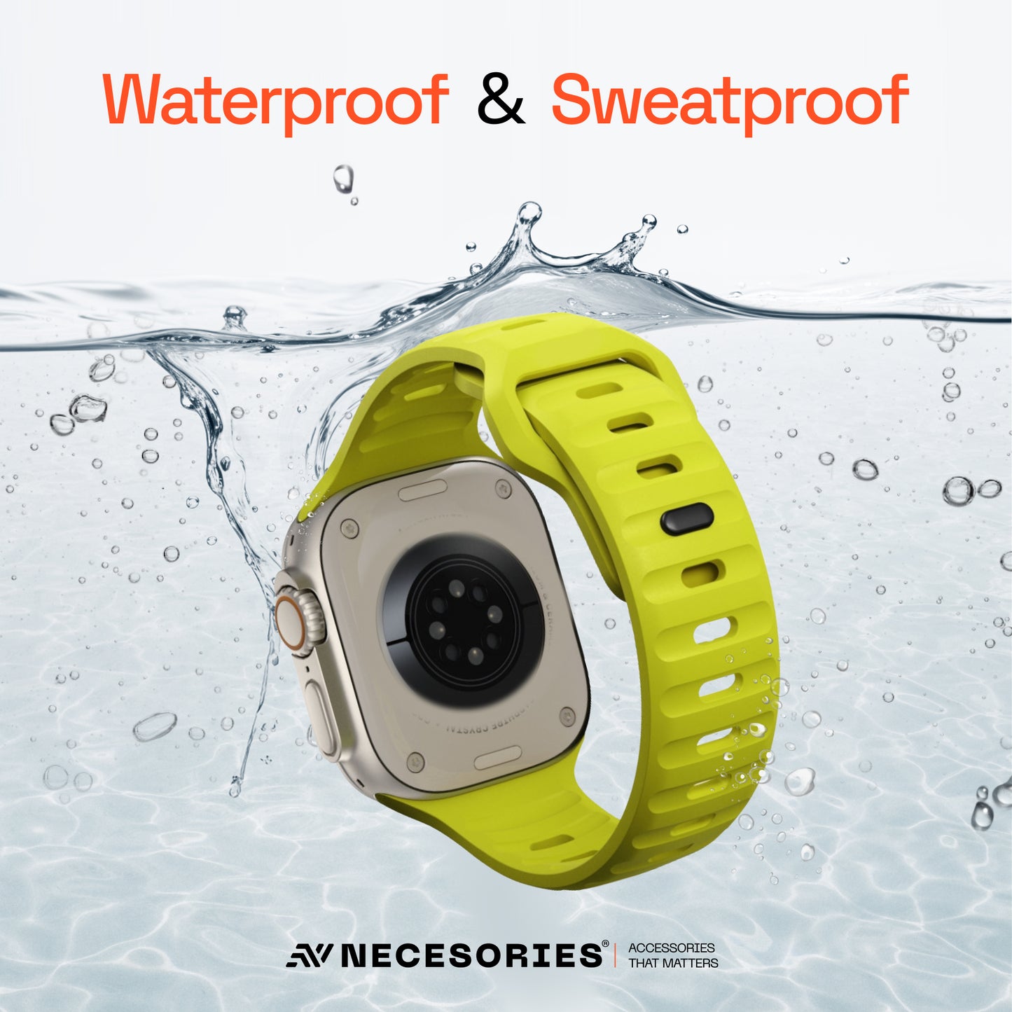 Sport Silicon Rugged Armour Strap