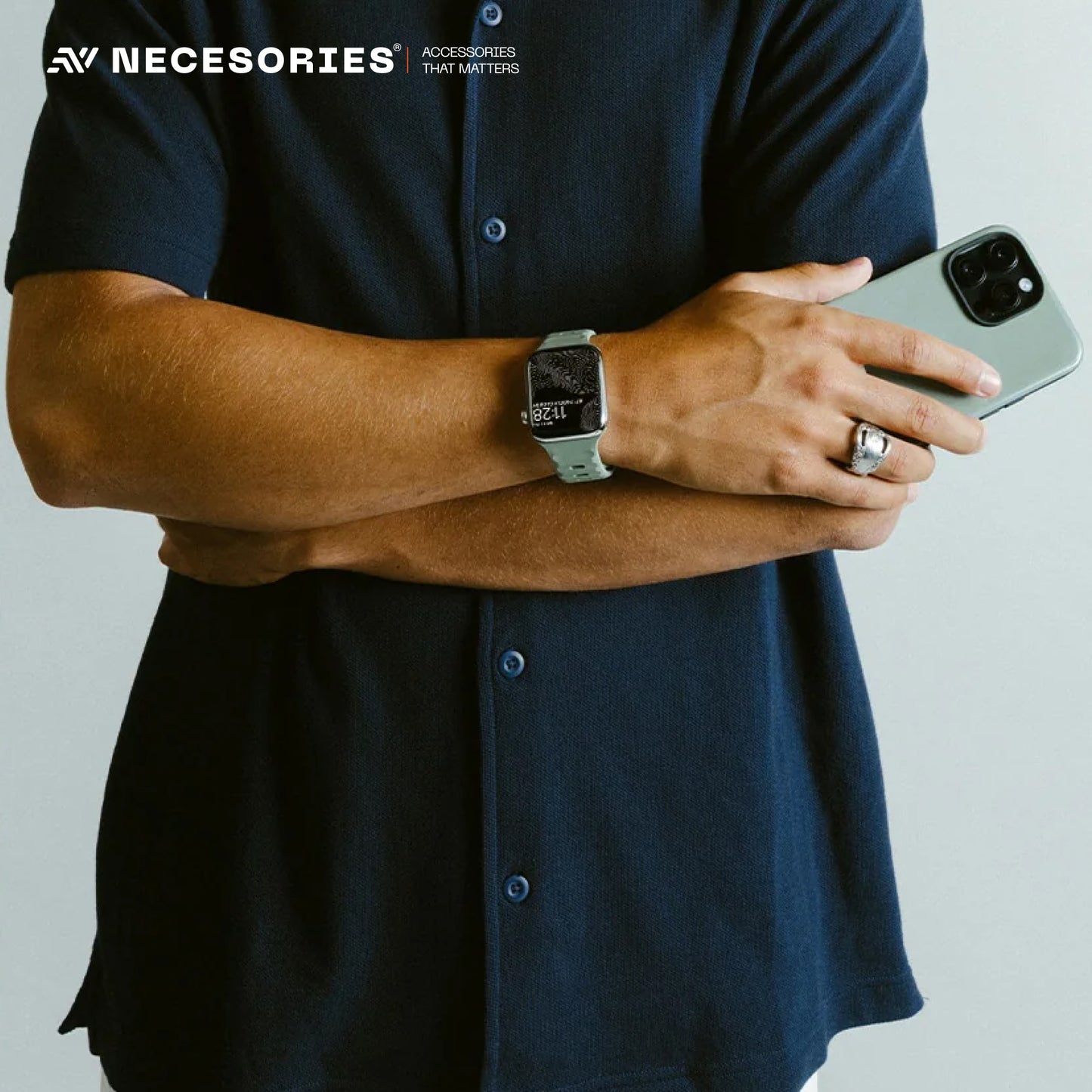 Sport Silicon Rugged Armour Strap