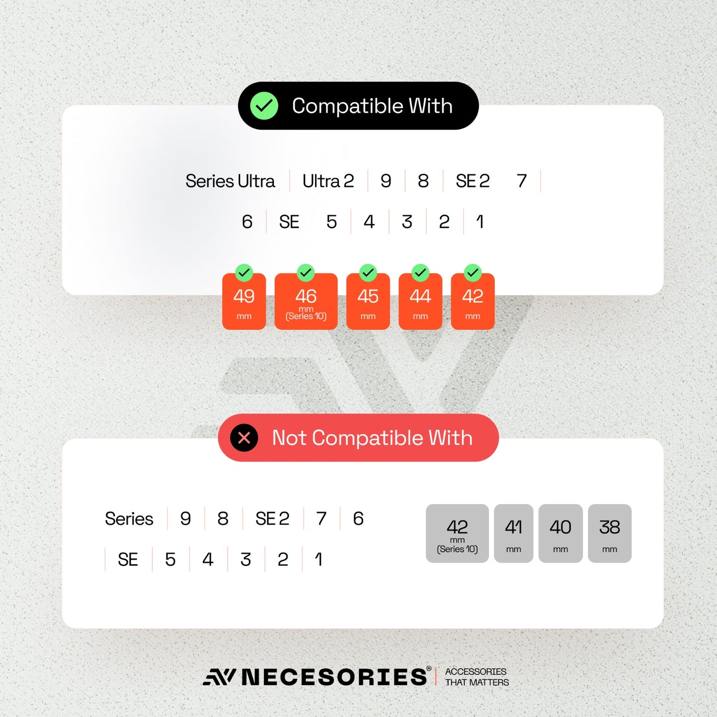 Necesories Magnetic Silicone Snap on Iwatch Strap