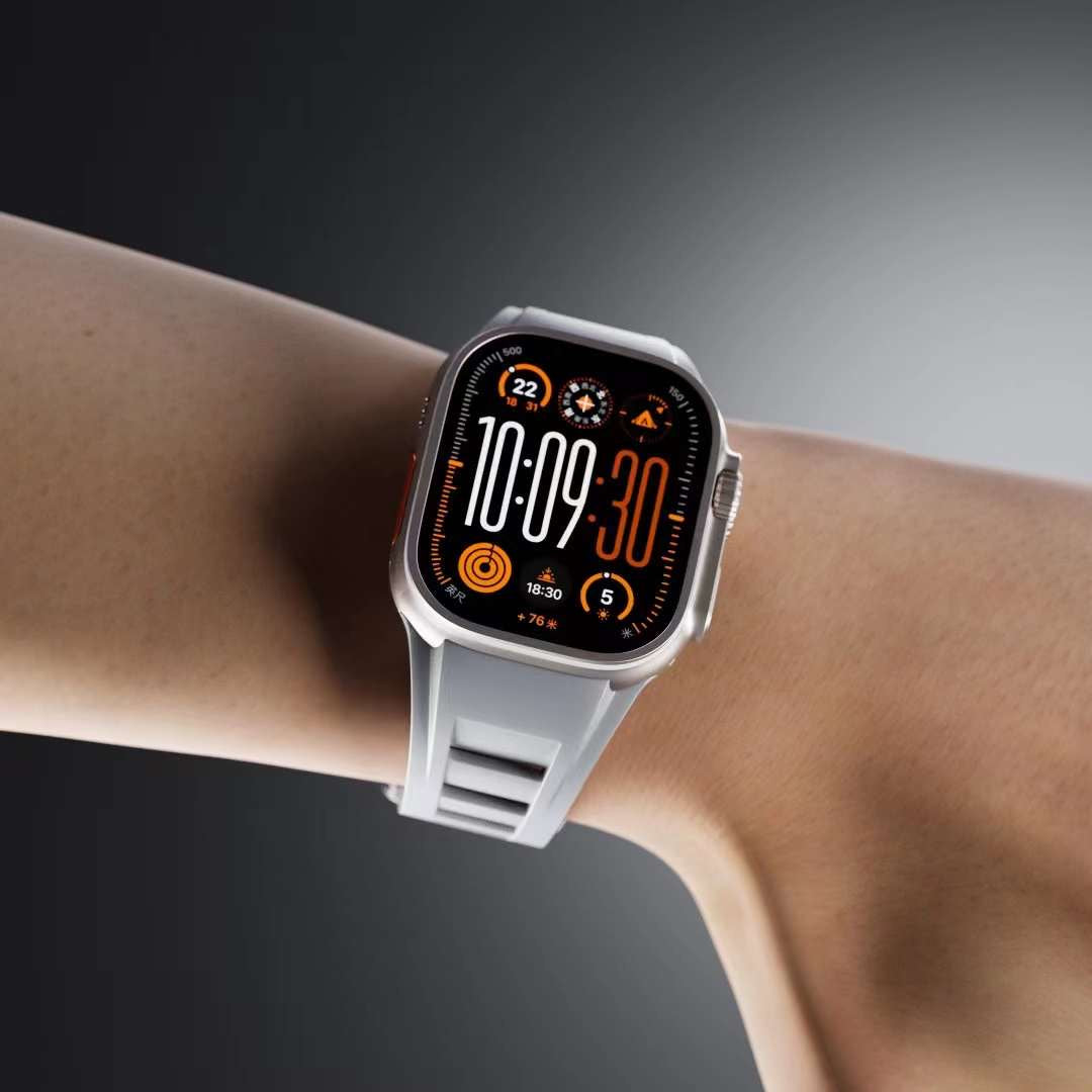 FKM Rubber Strap For Apple Iwatch