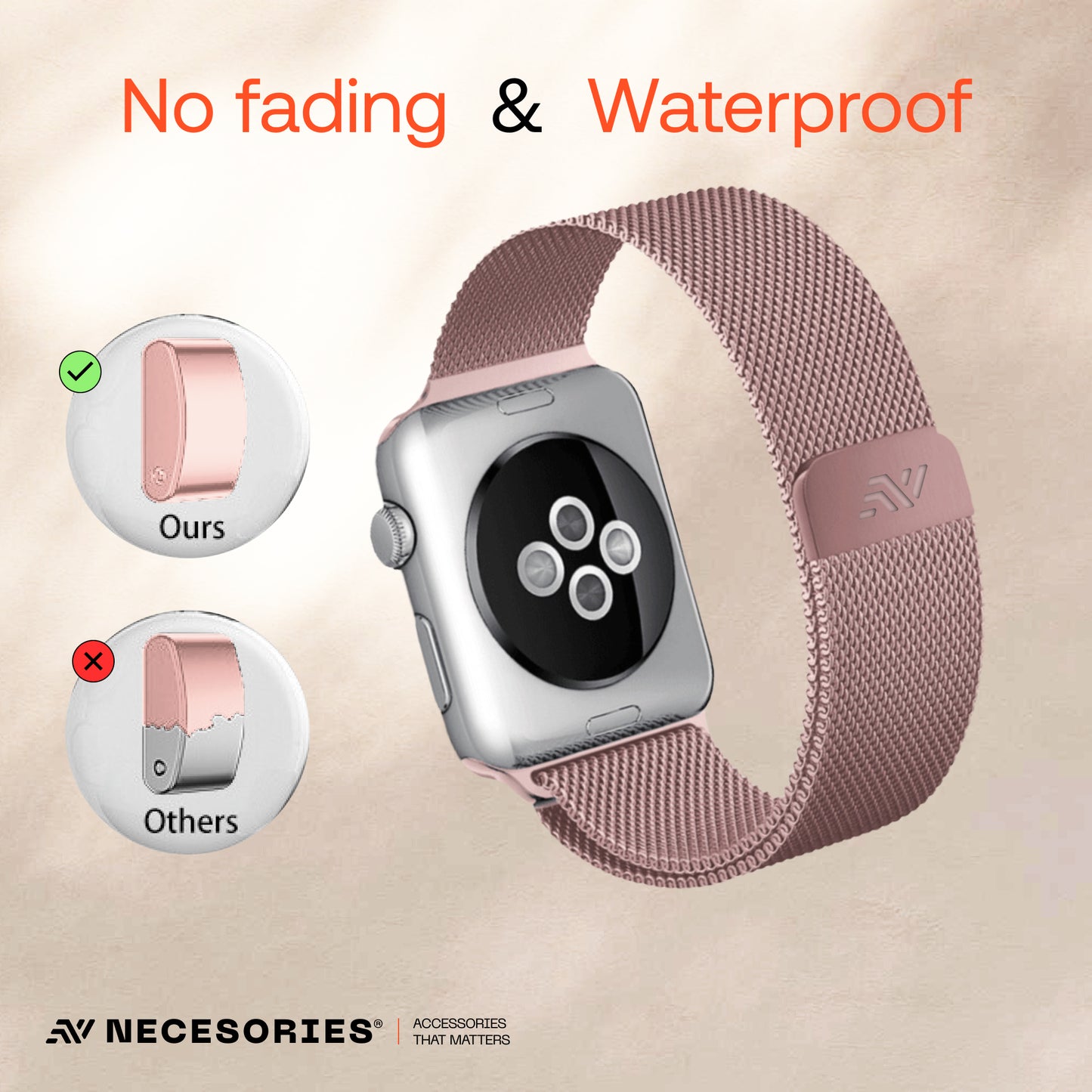 Magnetic Milanese Loop iWatch Strap