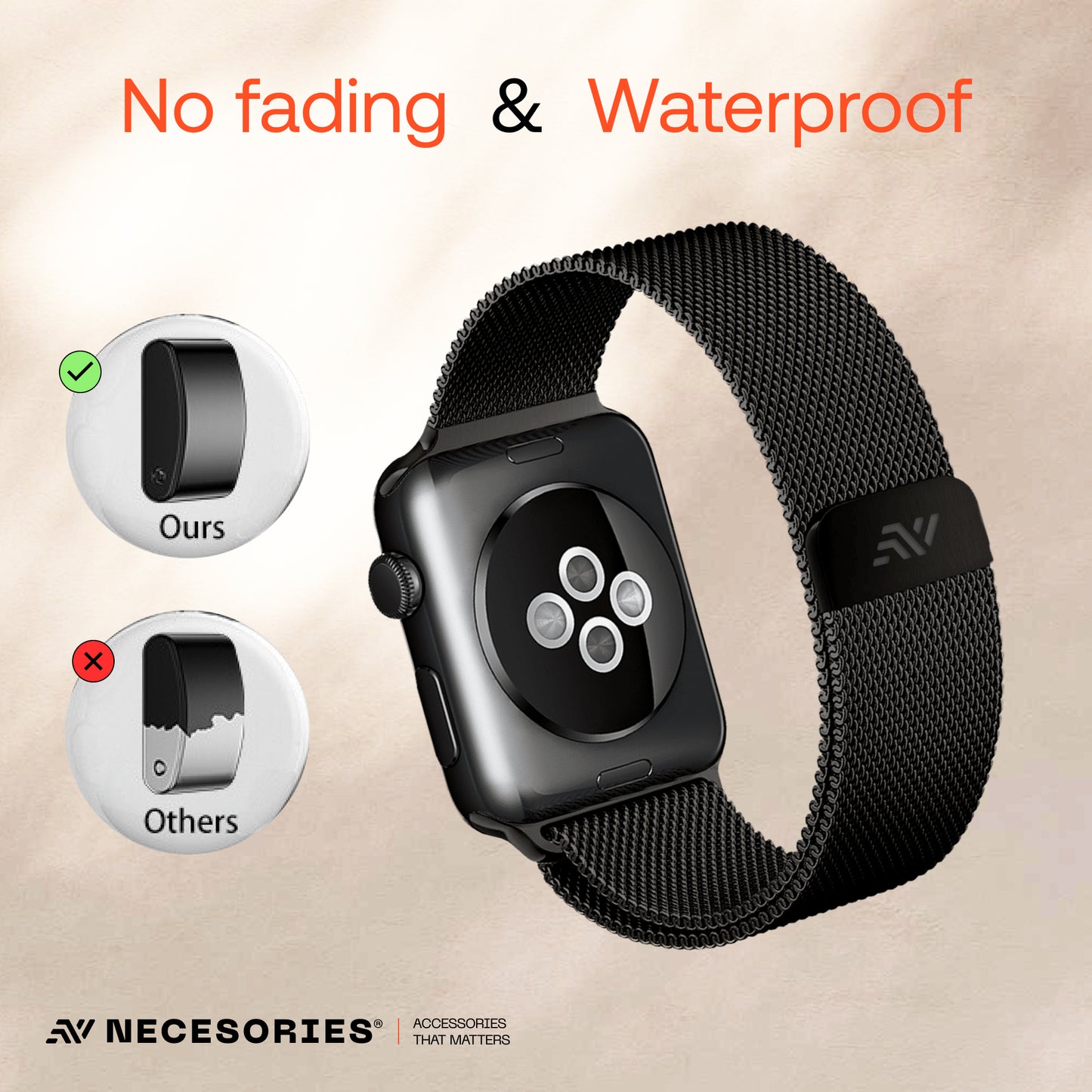 Magnetic Milanese Loop iWatch Strap