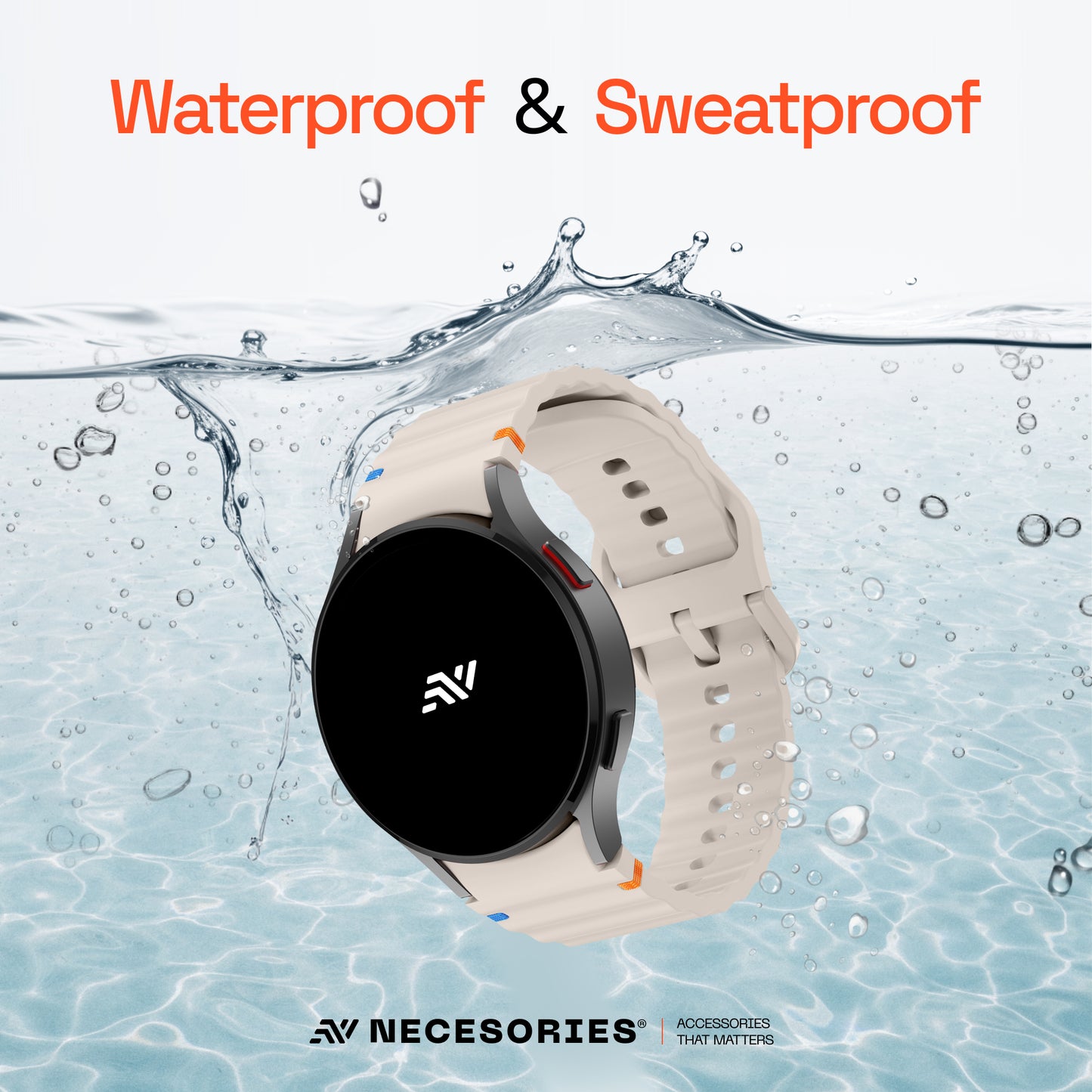 Silicon Marine Band for Samsung Galaxy Watch