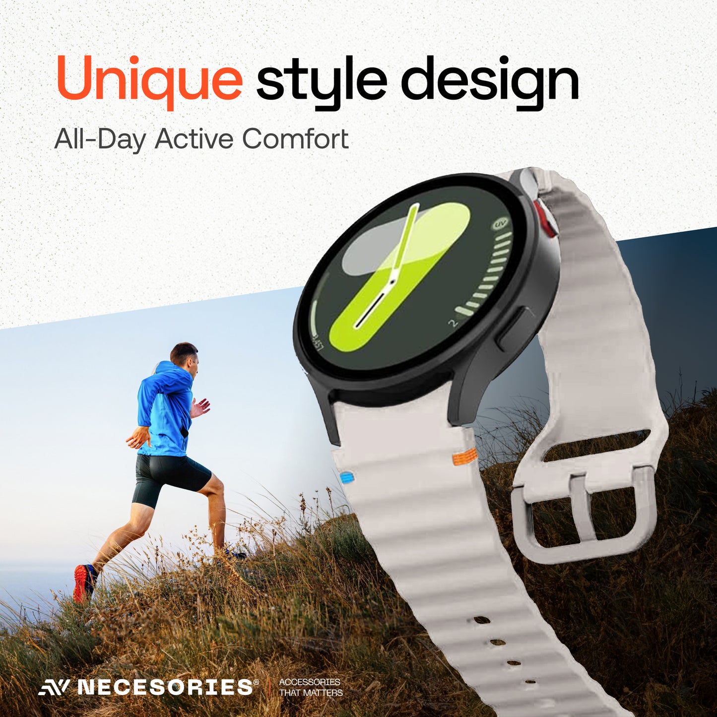 Silicon Marine Band for Samsung Galaxy Watch