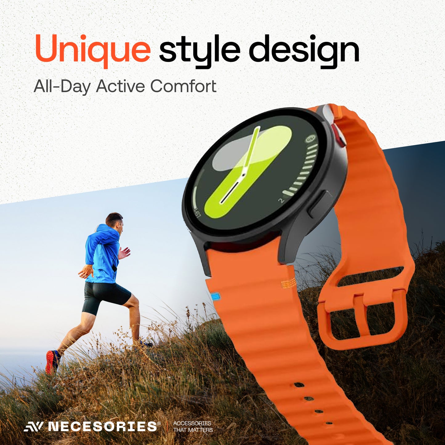 Silicon Marine Band for Samsung Galaxy Watch