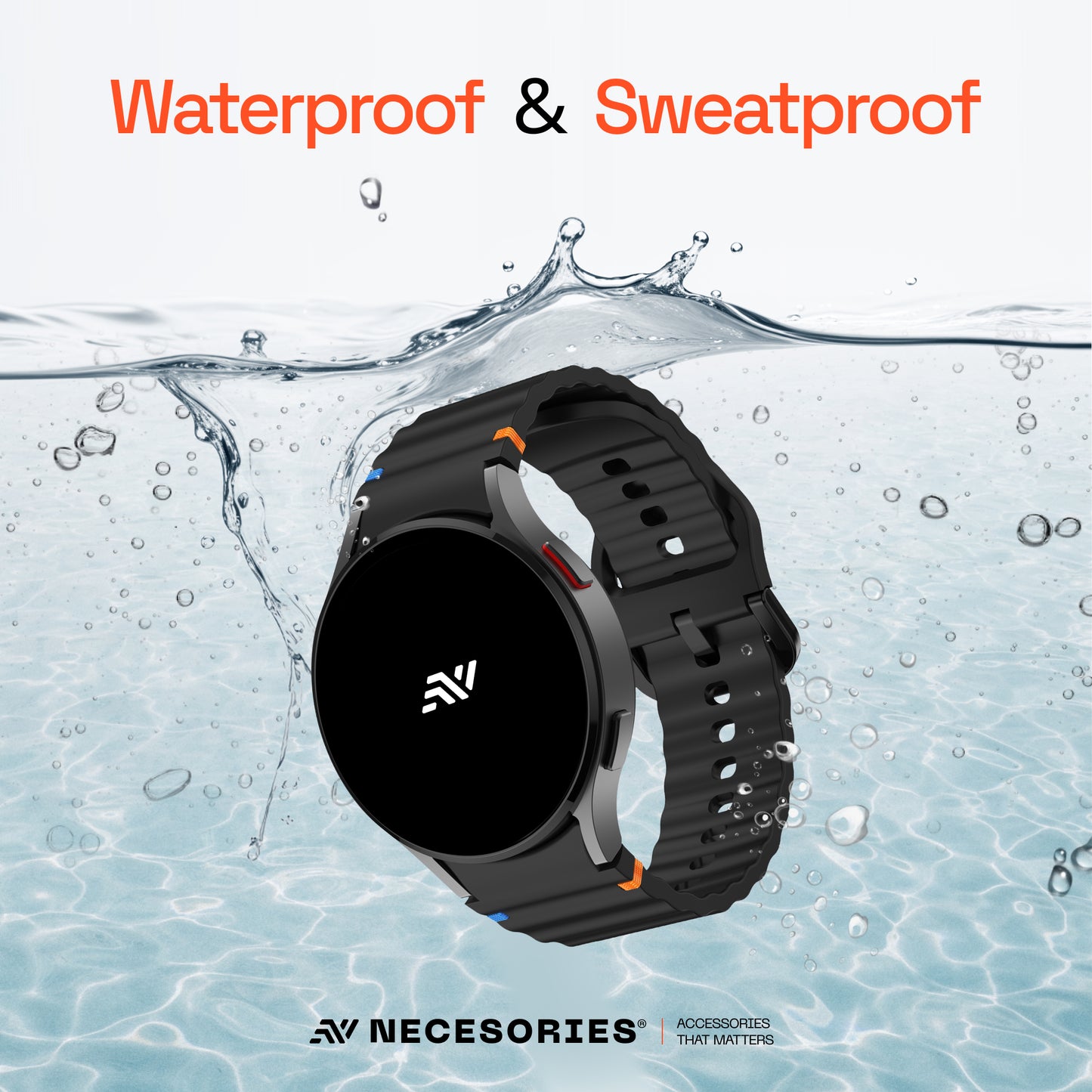 Silicon Marine Band for Samsung Galaxy Watch