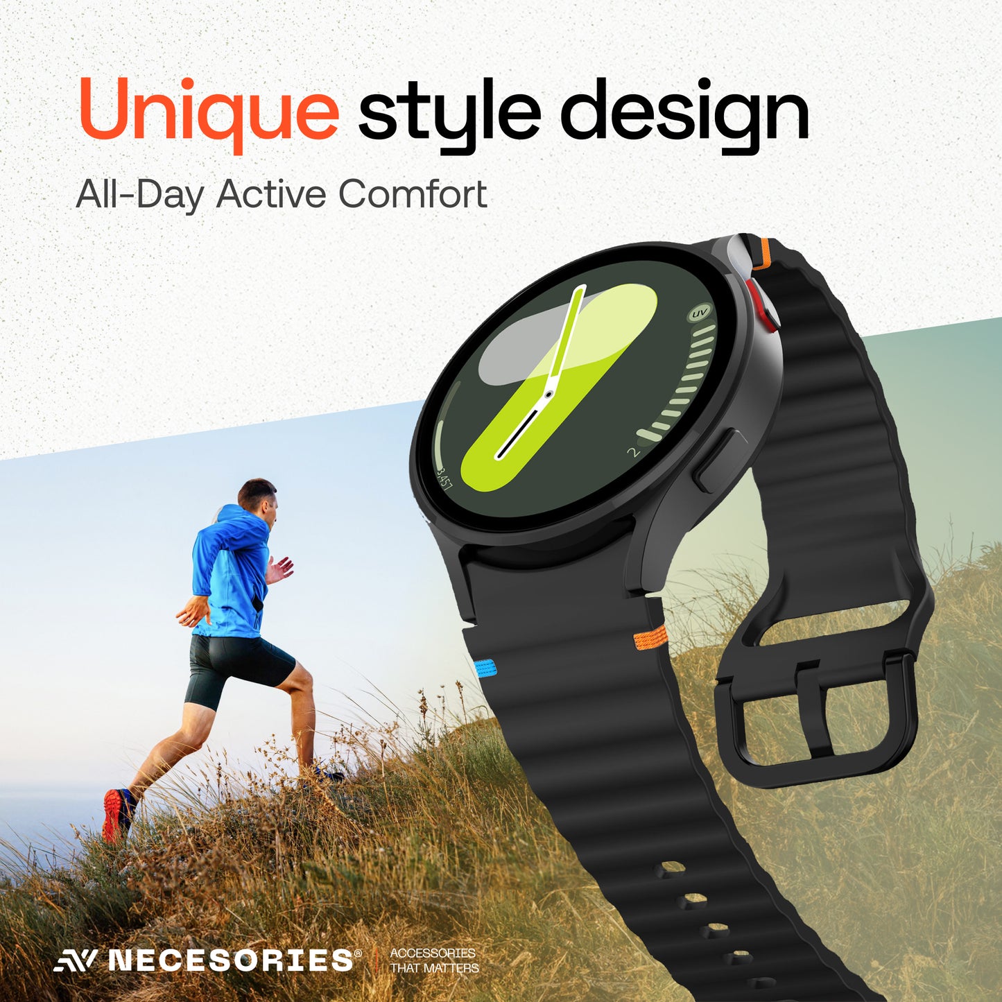 Silicon Marine Band for Samsung Galaxy Watch