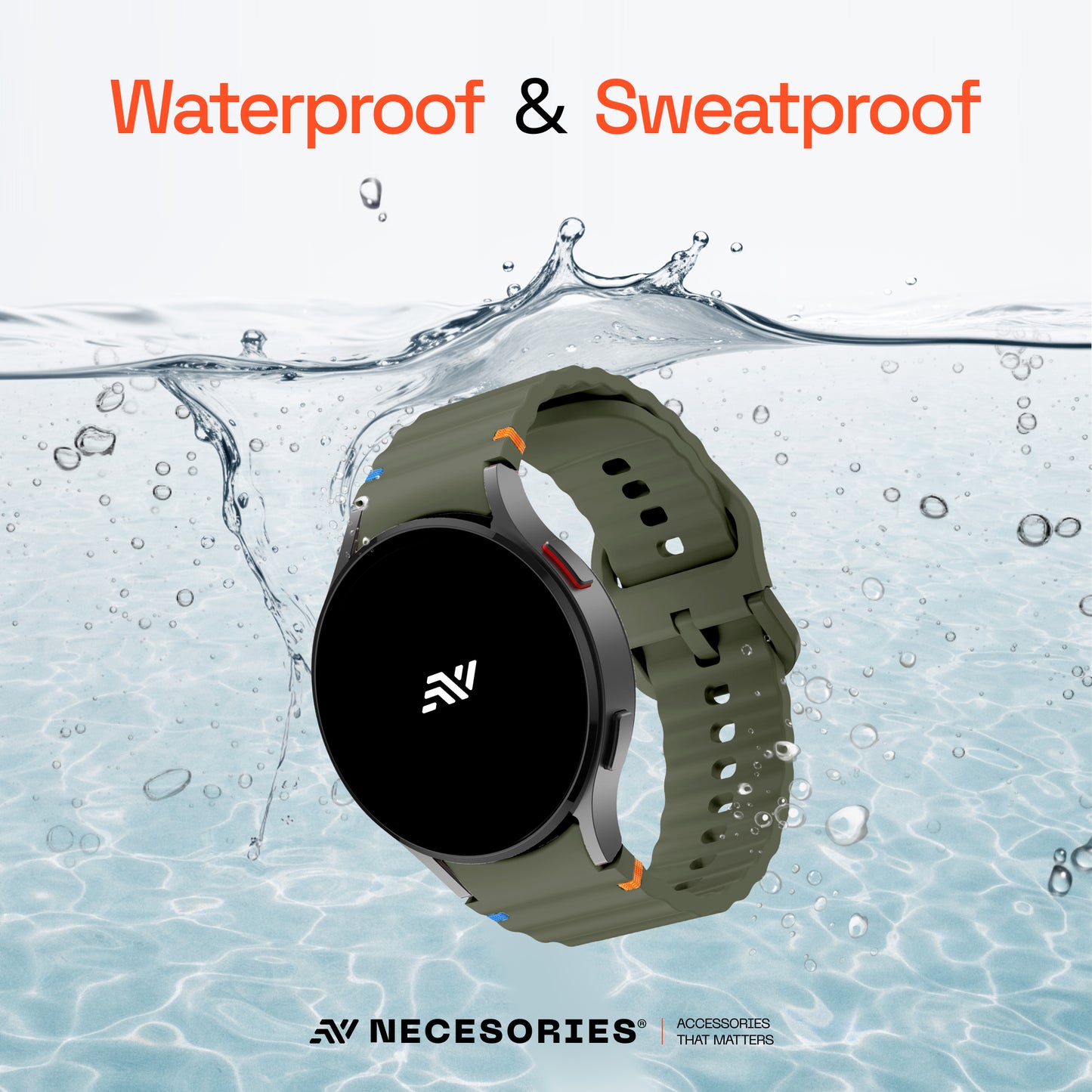 Silicon Marine Band for Samsung Galaxy Watch