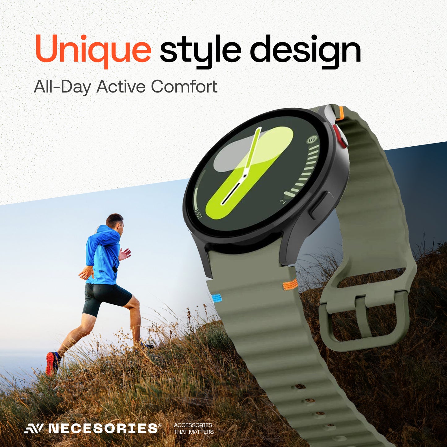 Silicon Marine Band for Samsung Galaxy Watch