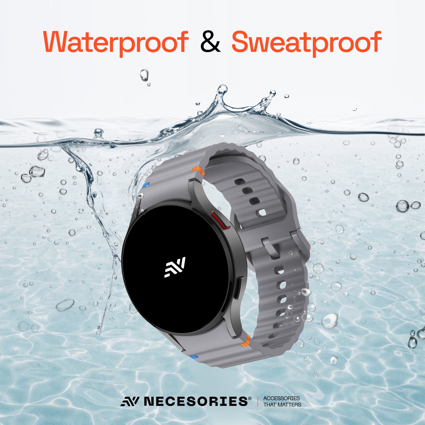 Silicon Marine Band for Samsung Galaxy Watch