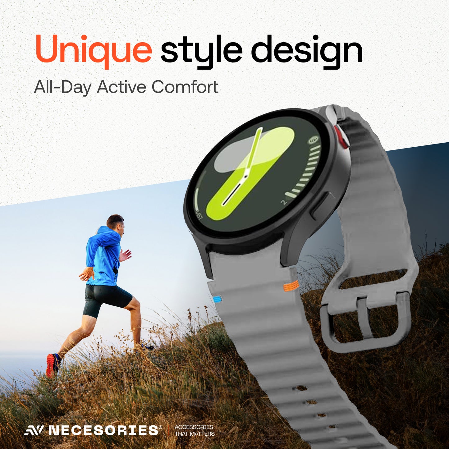 Silicon Marine Band for Samsung Galaxy Watch
