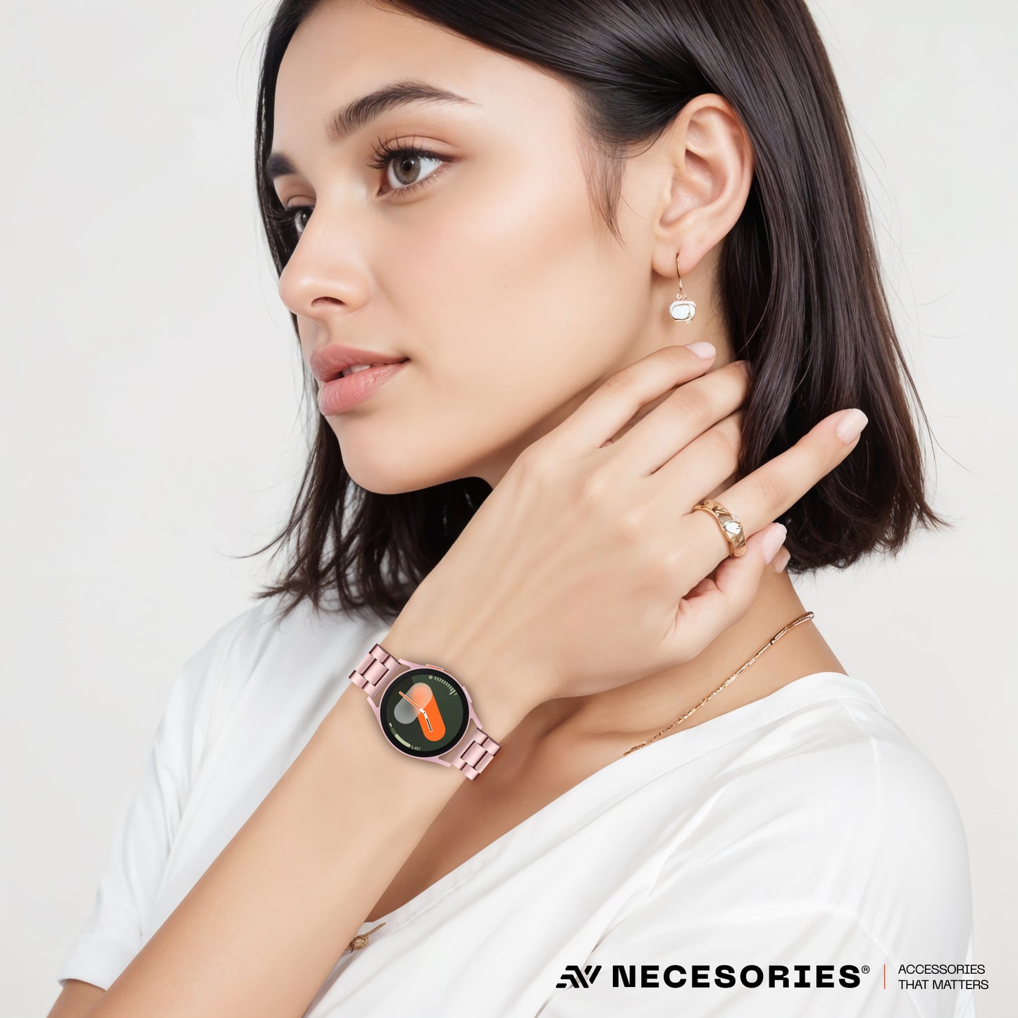 Stainless Steel Rado Style Strap