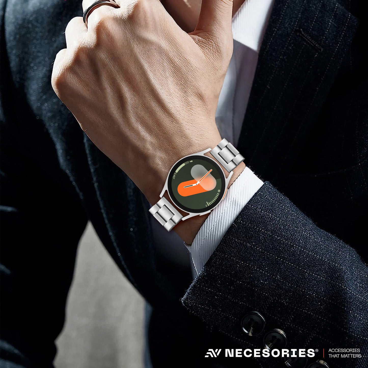 Stainless Steel Rado Style Strap
