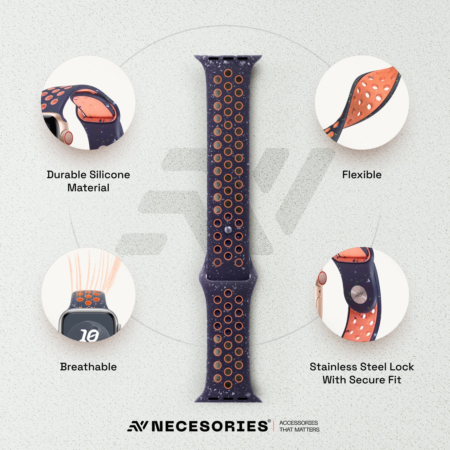 Sport Silicone Strap iWatch Strap