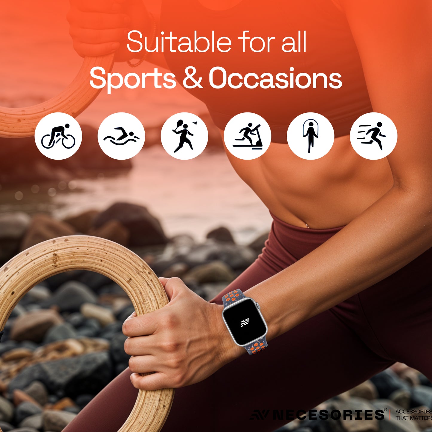 Sport Silicone Strap iWatch Strap
