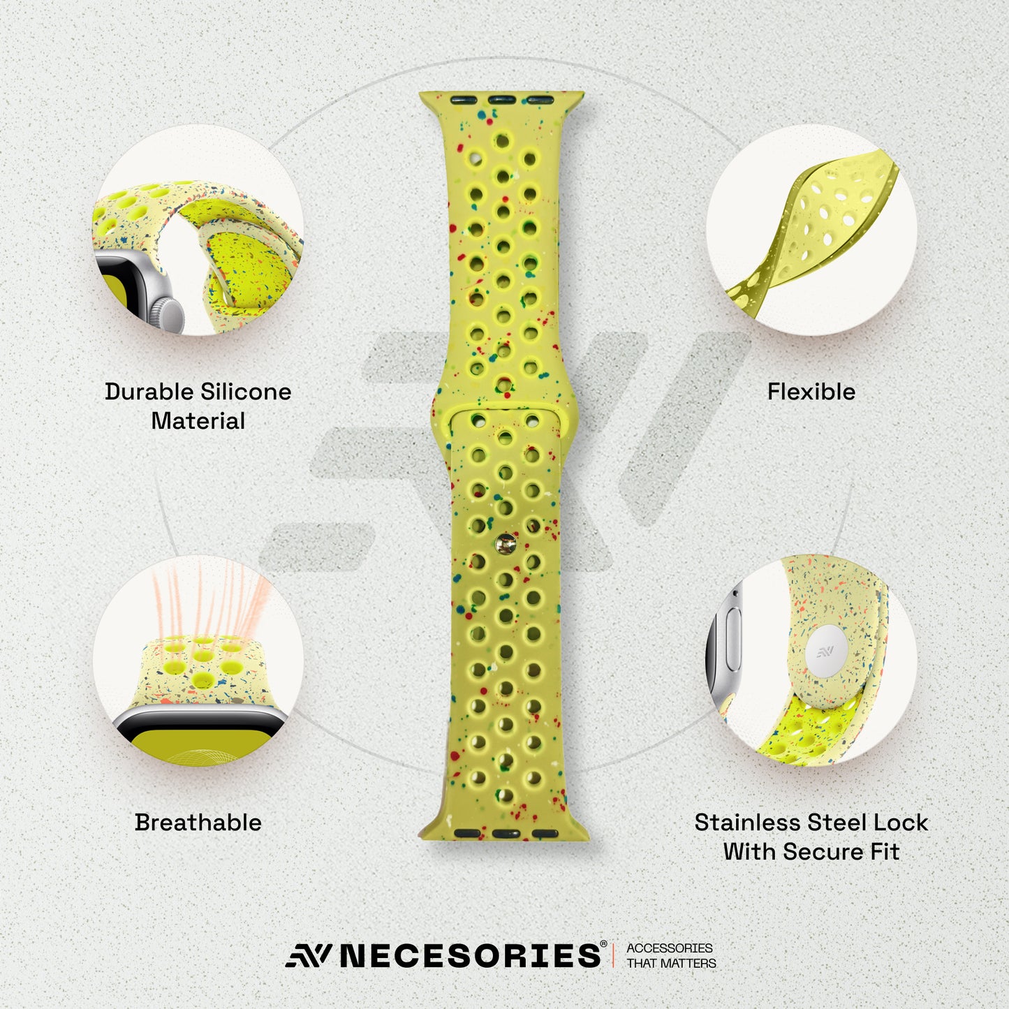 Sport Silicone Strap iWatch Strap