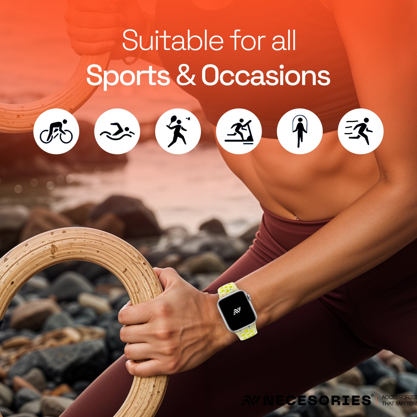 Sport Silicone Strap iWatch Strap