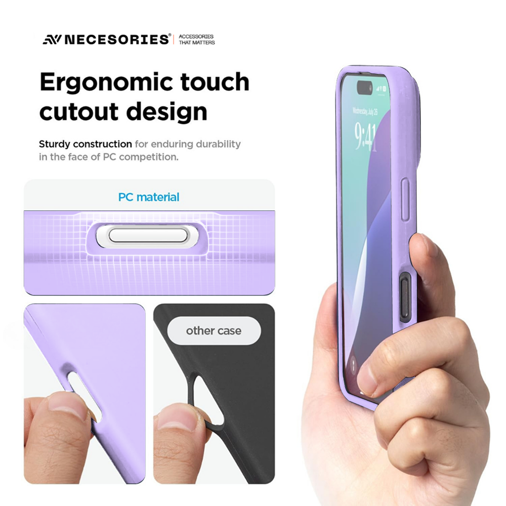 Necesories Liquid Silicone Case for iPhone 17 Series Case