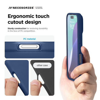 Necesories Liquid Silicone Case for iPhone 17 Series Case