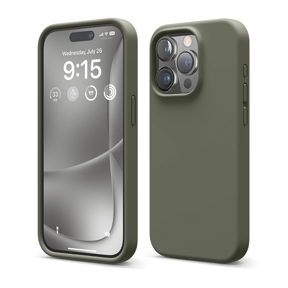 iPhone 15 Pro Liquid Silicone Case