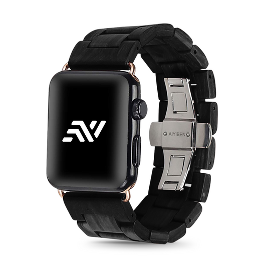 Necesories® Natural Pine-Wood Classic Strap for iwatch