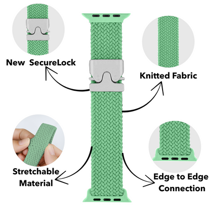 Necesories® Braided Buckle Loop Nylon Strap for Iwatch