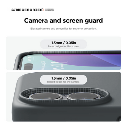 Necesories Liquid Silicone Case for iPhone 17 Series Case