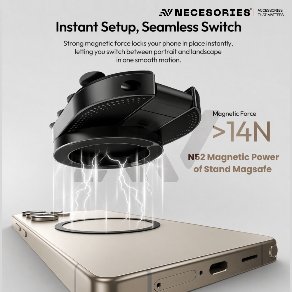 Pocket 3-in-1 Magnetic Phone Stand