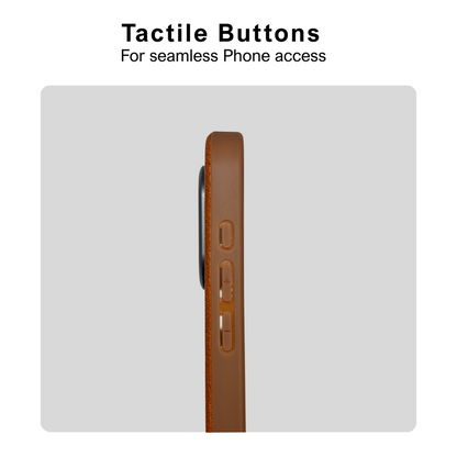 PU Leather i-Phone  Cover | Premium Synthetic Shockproof Case