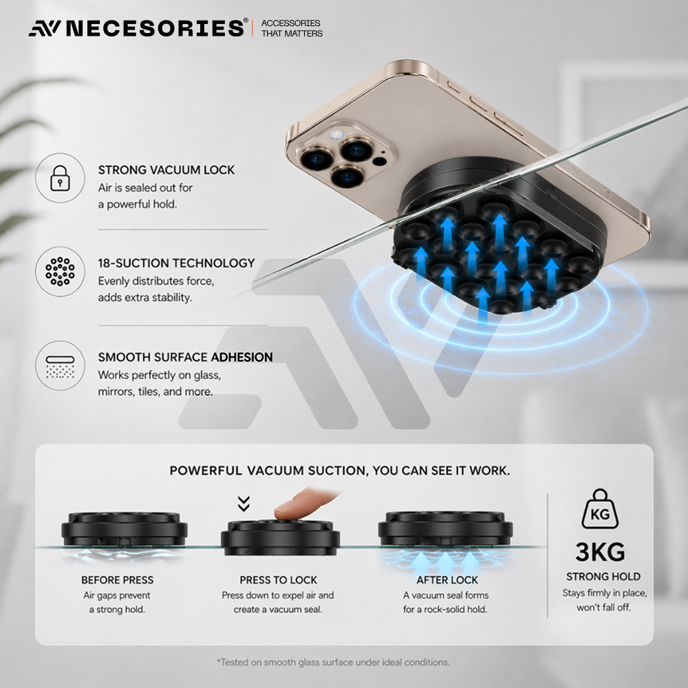 Pocket 3-in-1 Magnetic Phone Stand